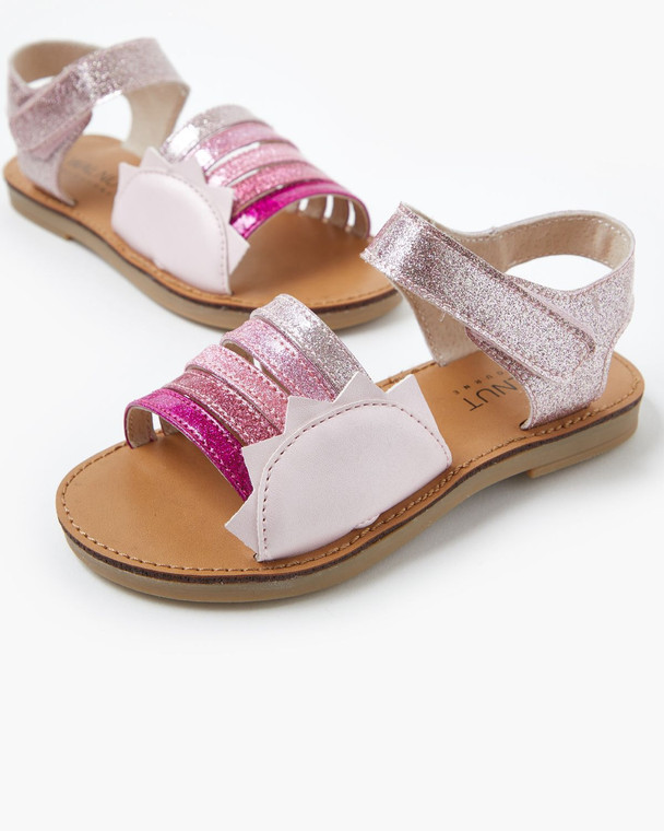 Roxie Sandals - Pink Glitter