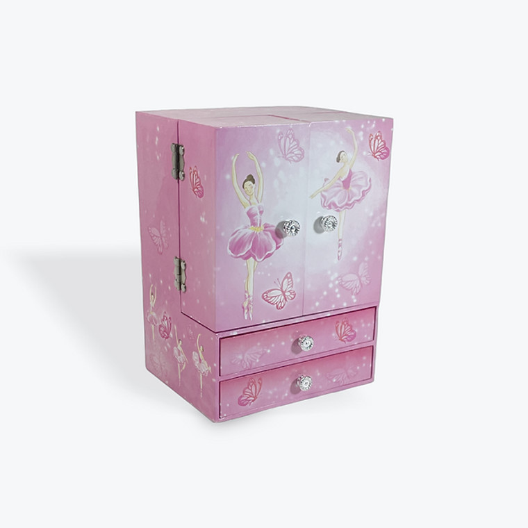 Musical Ballet/Butterfly Wardrobe Jewellery Box