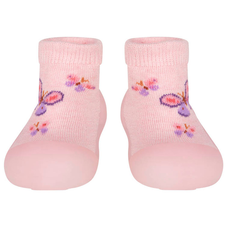 Organic Hybrid Walking Socks - Butterfly Bliss