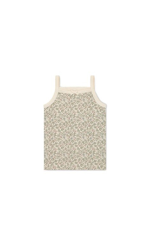 Organic Cotton Singlet - Ariella Eggnog