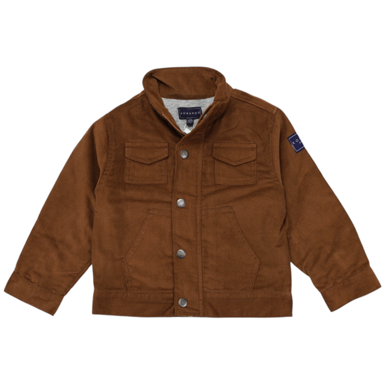 Lined Corduroy Jacket - Chestnut