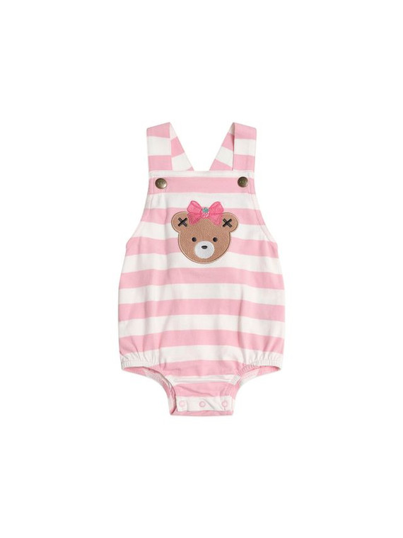 Strawberry Stripe Playsuit