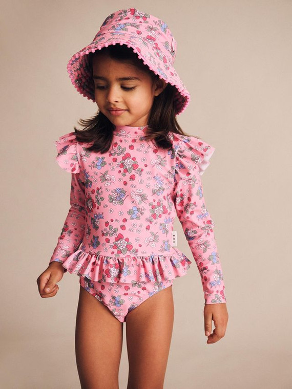 Strawberry Garden Frill Swimsuit