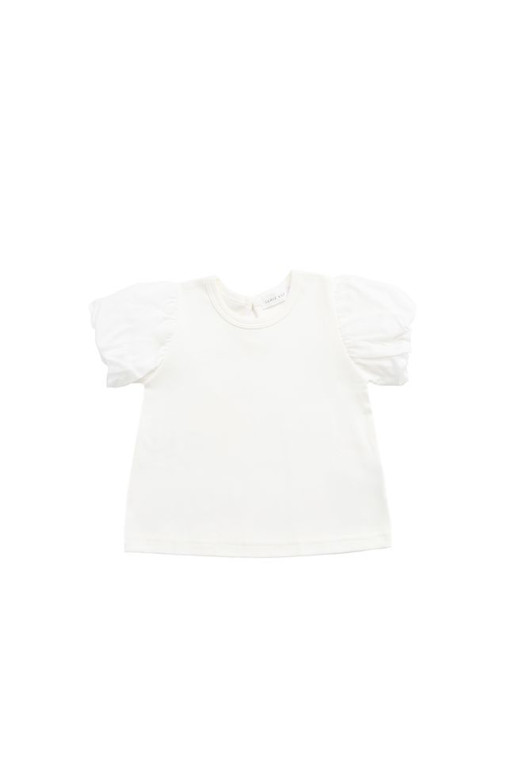 Pima Cotton Myla Top - Parchment