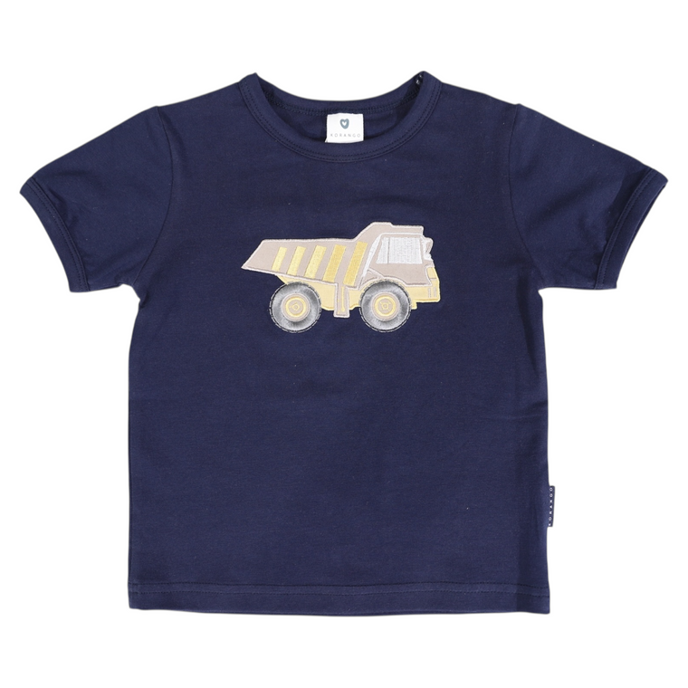 Truck Applique Tee - Navy