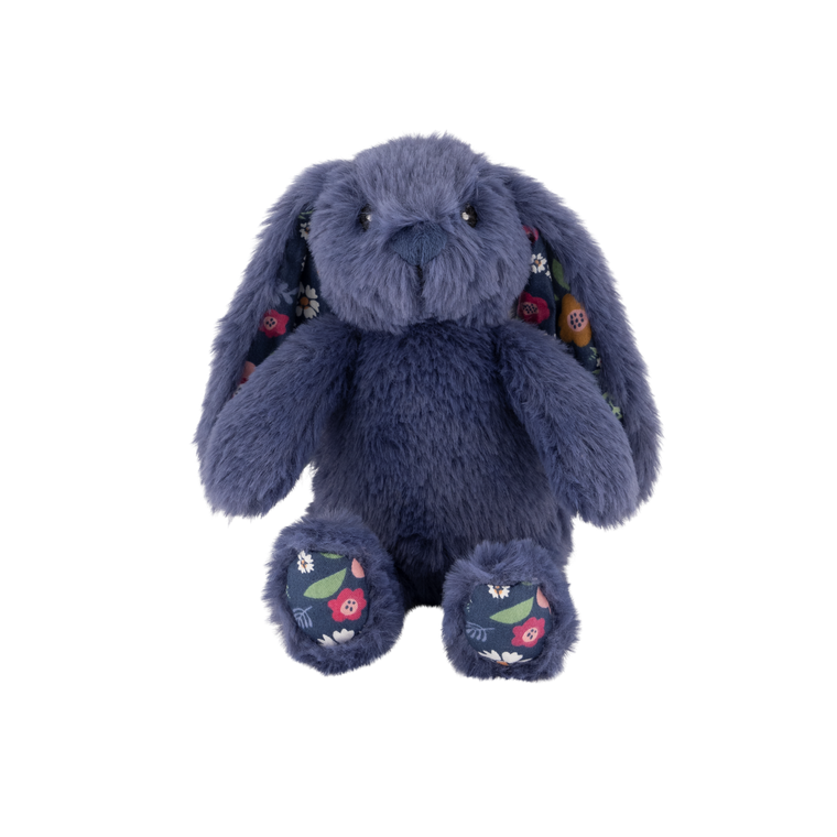 Littlefoot Bunny - Floral Saphire