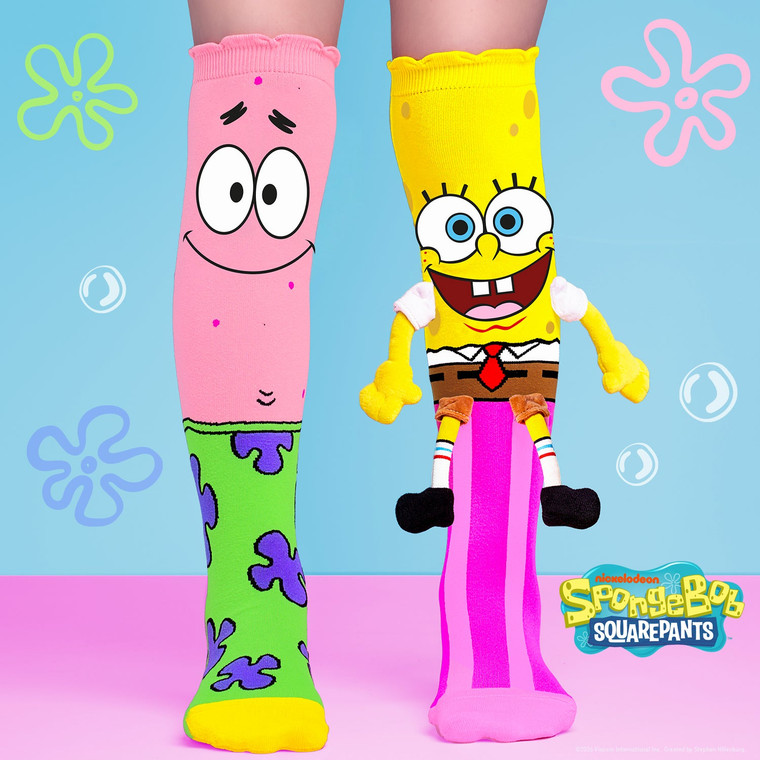Sponge Bob Square Pants Knee High Socks