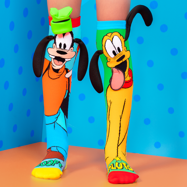 Pluto & Goofy Knee High Socks