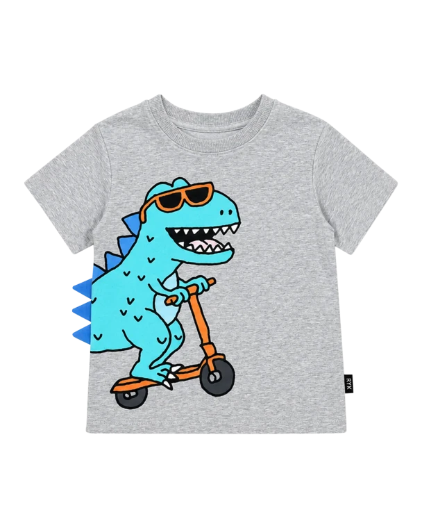 Grayson Tee - Grey Marle