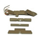 Centennial Defense Systems Stainless Steel Extended Control Kit For Glock Gen 1-4 Tan