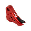Glockmeister TYR Trigger Shoe For Glock GEN 5 Red Shoe Black Safety