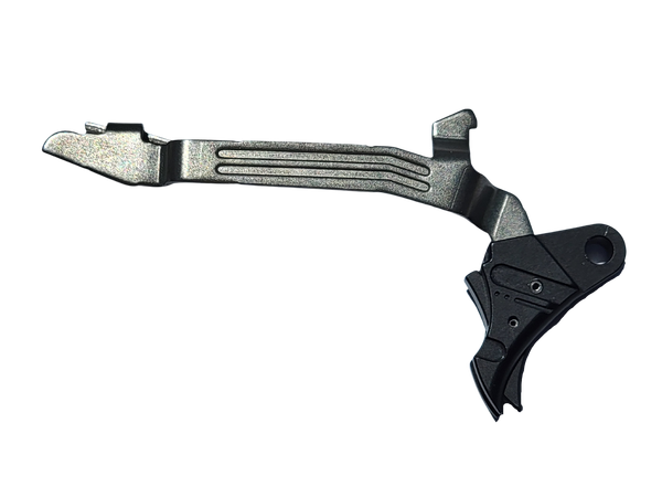 Glockmeister TYR Trigger With Bar For Glock 42 Black Shoe Black Safety
