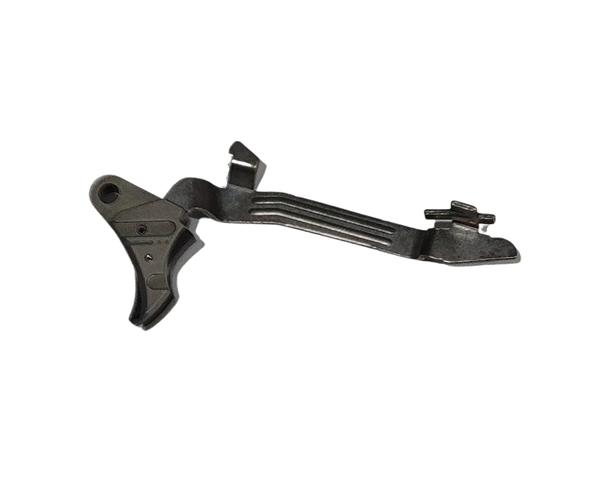 Glockmeister TYR Trigger With Bar For Glock 43,43X,48 Gray Shoe Black Safety