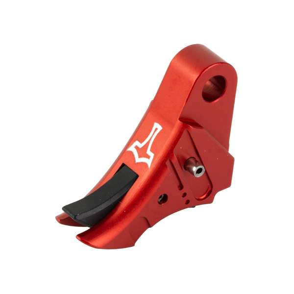 Glockmeister TYR Trigger Shoe For Glock GEN 5 Red Shoe Black Safety