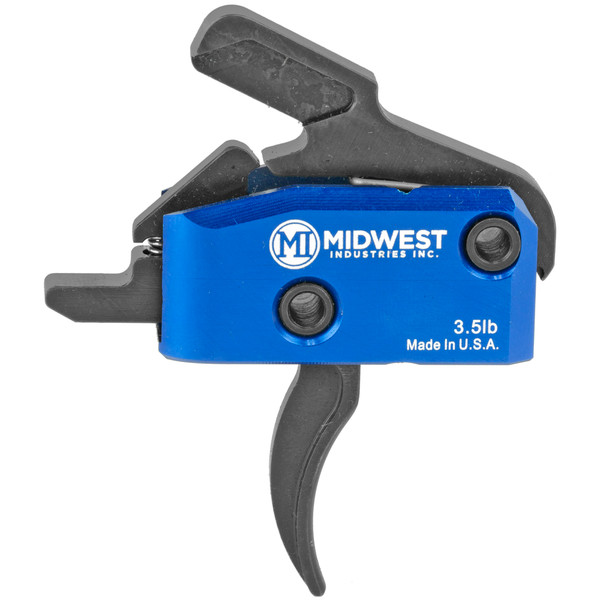 Midwest Ind Enhanced AR15 Curved Trigger 3.5LB Single Stage