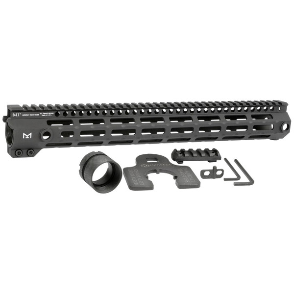 Midwest Industries G4 One Piece Free Float Handguard M-LOK 14" AR-15 Black