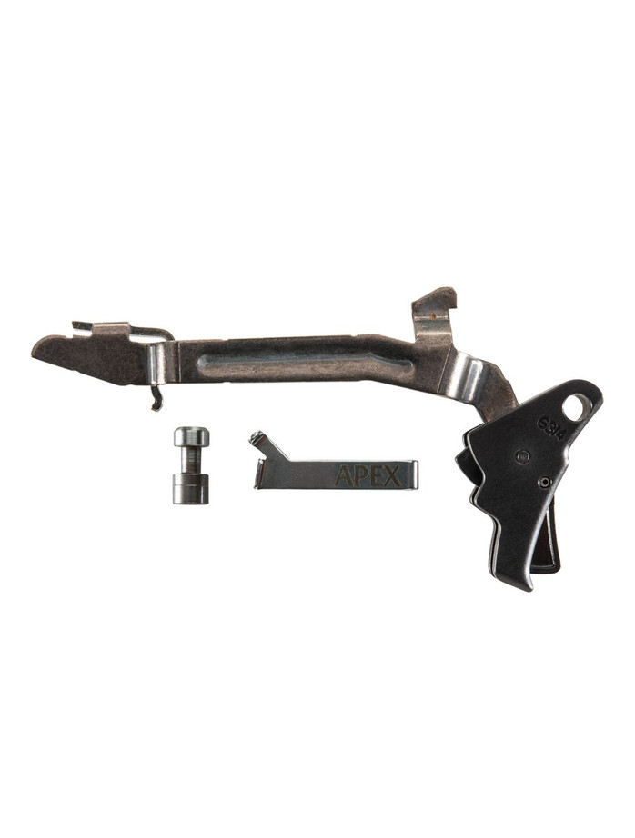Apex Tactical Action Enhancement Trigger Kit w/ Bar for Glock - Gen 3/4 Black