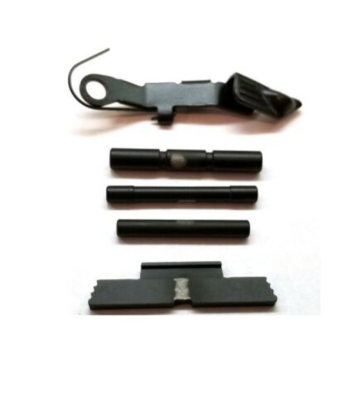 Centennial Defense Systems Stainless Steel Extended Control Kit For Glock Gen 1-4 Black