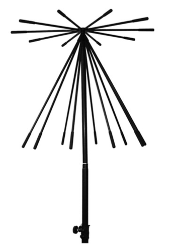 Quad-Band Interoperable Tactical Antenna - 106-130 / 150-174 / 380-512 / 760-896 MHz with N-Type Connector