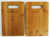 Bamboo Cutting Board. 9"x 6"x 3/8" thick.