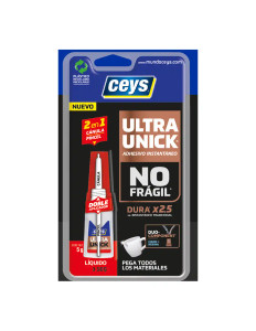 Adhesivo instantáneo Ultraunick 2 en 1 con cánula y pincel para reparaciones rápidas en casa Adhesivo instantáneo Ultraunick 2 en 1 con cánula y pincel para reparaciones rápidas en casa