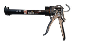 Pistola de silicona reforzada giratoria de 9 pulgadas con gancho en U y mango ergonómico para aplicar sellador sin esfuerzo Pistola de silicona reforzada giratoria de 9 pulgadas con gancho en U y mango ergonómico para aplicar sellador sin esfuerzo