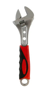 Llave ajustable con mango ergonómico para reparaciones urgentes en casa Llave ajustable con mango ergonómico para reparaciones urgentes en casa