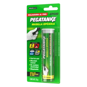 PEGATANKE Masilla Epóxica 35 g en blister, soldadura al frío para reparar grietas, huecos y tuberías