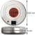 Termocalentador HJM 410 de 850 W con medidas de 18,5 cm de diámetro y 5 cm de altura