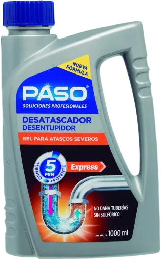 Gel Desatascador Paso Express 1L