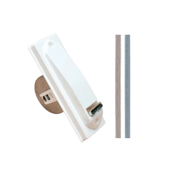 Recogedor peque&ntilde;o de pl&aacute;stico para persiana con cinta de 18 mm