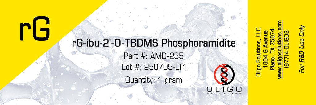 rG-ibu-TBDMS Phosphoramidite