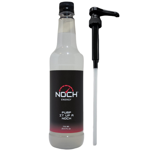 Noch Energy - Flavorless Energy Boost, Liquid Caffeine Additive, Energy Drink Syrup Mix, Liquid Energy Supplement, Low Calorie, Make Any Drink an Energy Drink