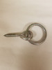 HITCHING RING W/SCREW EYE 3/8" X 3-1/2"