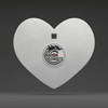 Dragon Targets Heart 3/8" AR500 Steel Shooting Target