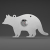 Dragon Targets AR500 Steel Targets for Shooting 3/8 Inch Thick Laser Cut Raccoon Target Painted Made in USA