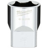 Milwaukee 1/2 In. Drive 7/8 In. 6-Point Shallow Standard Socket with FOUR FLAT Sides