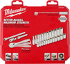 Milwaukee Metric 1/4 In. Drive 6-Point Ratchet & Socket Set (28-Piece)