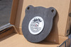 Dragon Targets 8" x 1/2" Raw Gong AR500 Steel Shooting Target