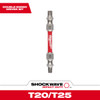 Milwaukee SHOCKWAVE T20/T25 Impact Double Ended Bit