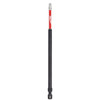 Milwaukee SHOCKWAVE #2 Square Recess 6 In. Power Impact Screwdriver Bit