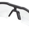 Milwaukee Red & Black Frame Safety Glasses with +2.00 Magnified Clear Anti-Scratch Lenses