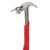 Milwaukee 20 Oz. Smooth-Face Curved Claw Hammer with Steel Handle