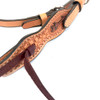 Wave-style Headstall, Arrow Tooling