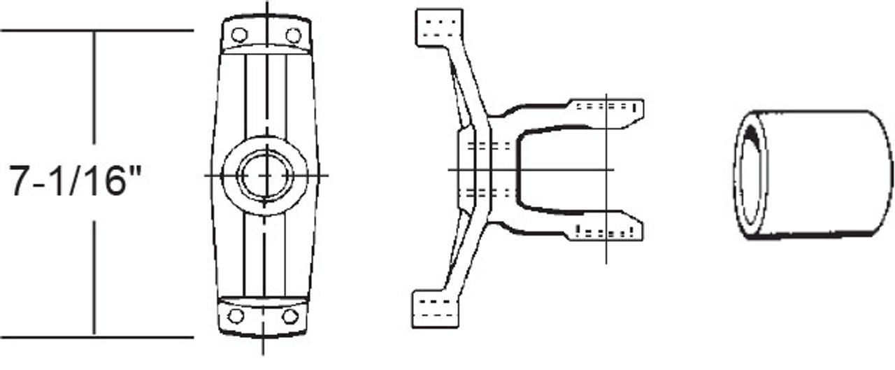 IMPLEMENT YOKE (TORQUE) & BUSHING