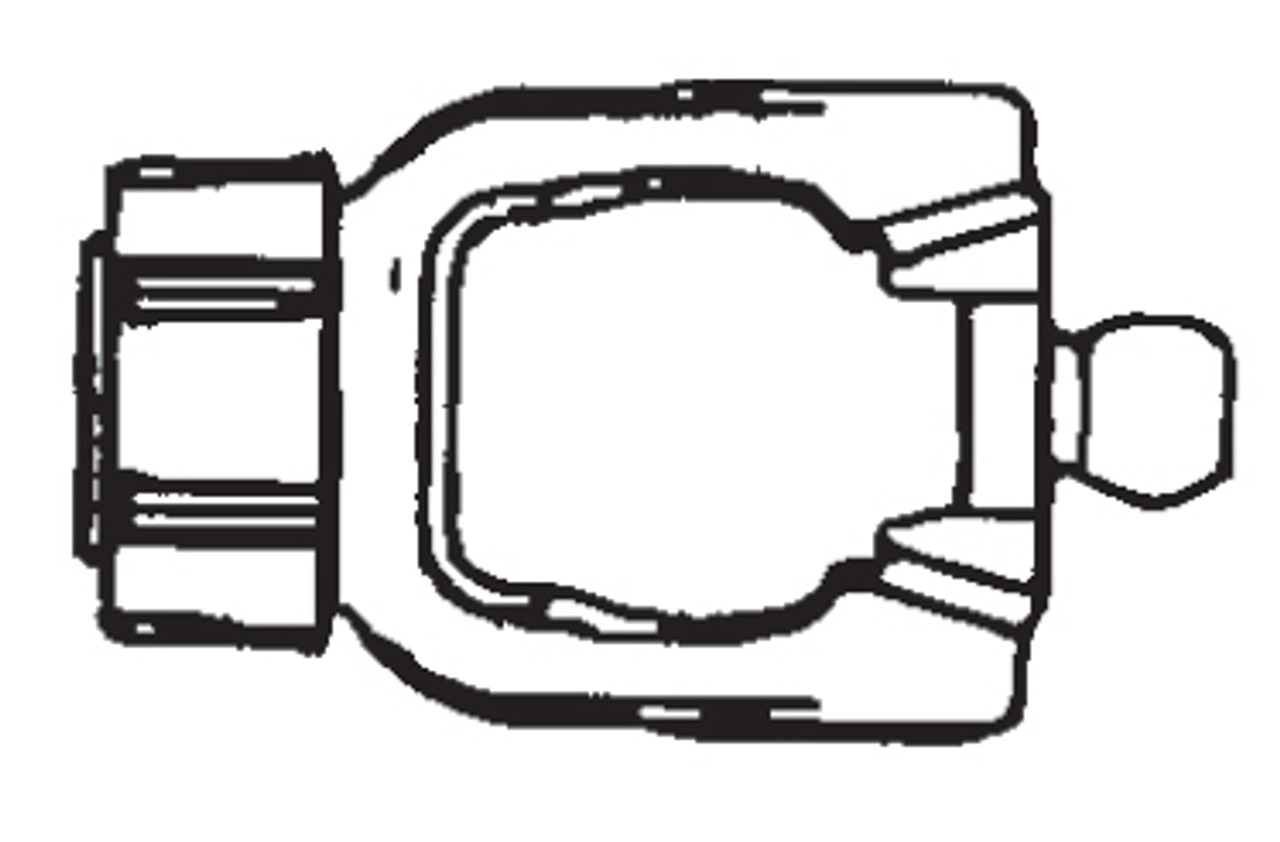 YOKE 1 3/4-20Z CV 2480