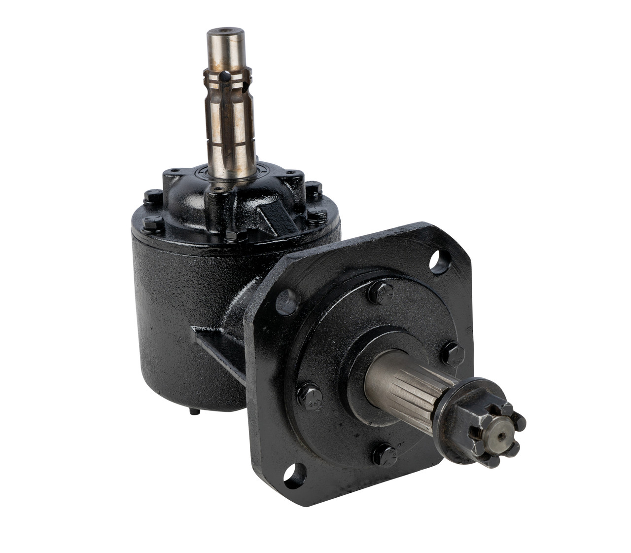 GEARBOX, 35HP SC OMNI 250002, Ratio 1:1:47, 1 3/8" 6 B Spline Input, 12 Spline Output