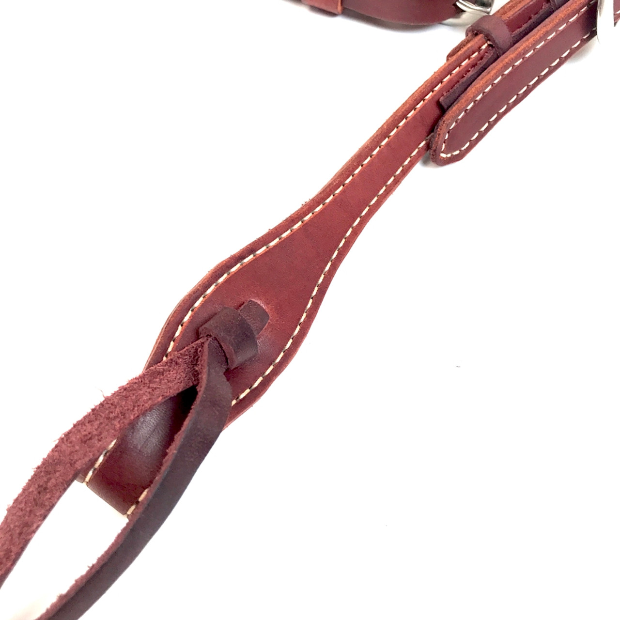 Elite Headstall, Hand Laced (Russet)