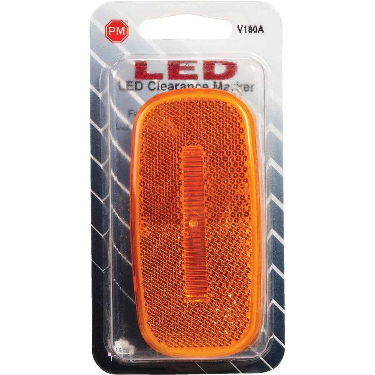 Peterson Oval Red Clearance Light