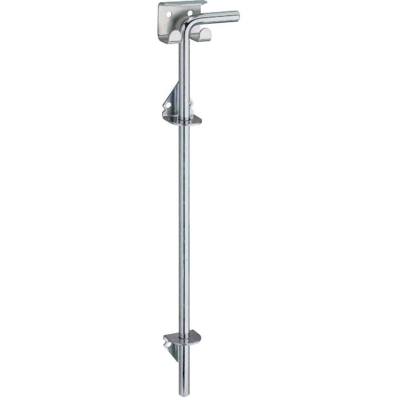 National 1/2 In. X 18 In. Zinc Plated Steel Cane Bolt - Rancher